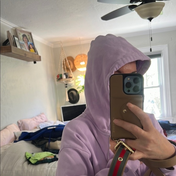 Lavender Hoodie and Pants Set Hollister M - Picture 4 of 9